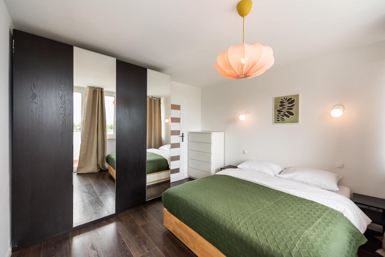 Saska Kepa Green Apartment Warsaw Exterior photo